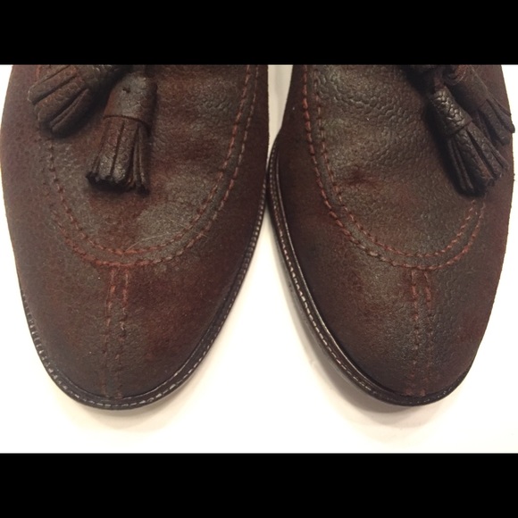 10 D Salvatore Ferragamo tassel Loafers pebbled main image 6